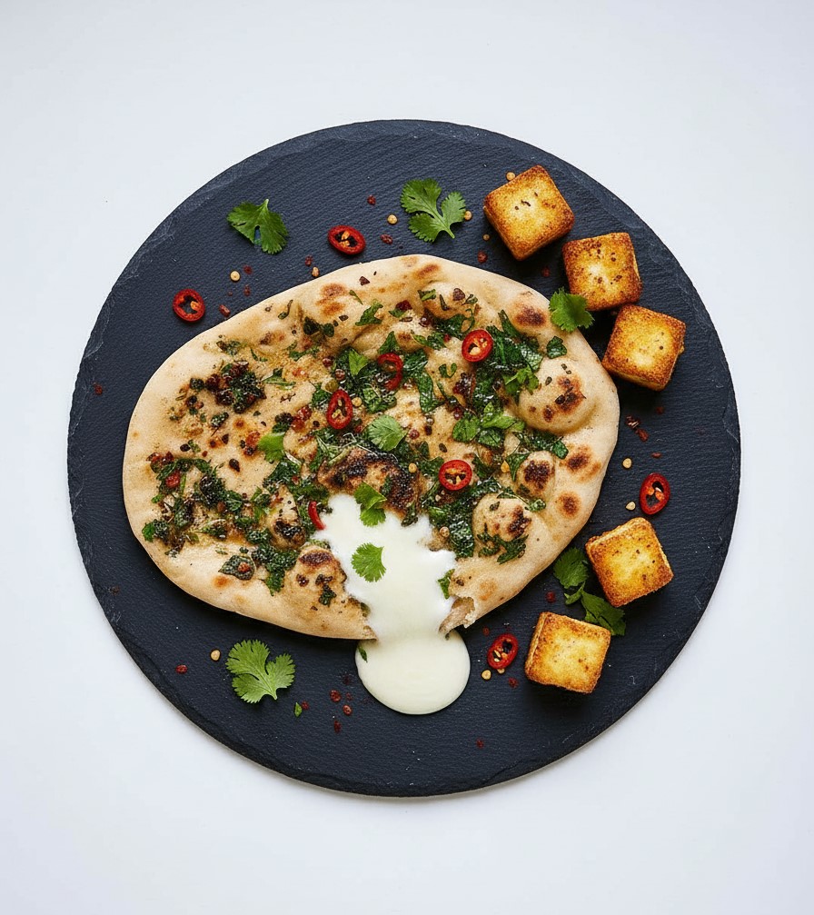 Coriander Chili Naan